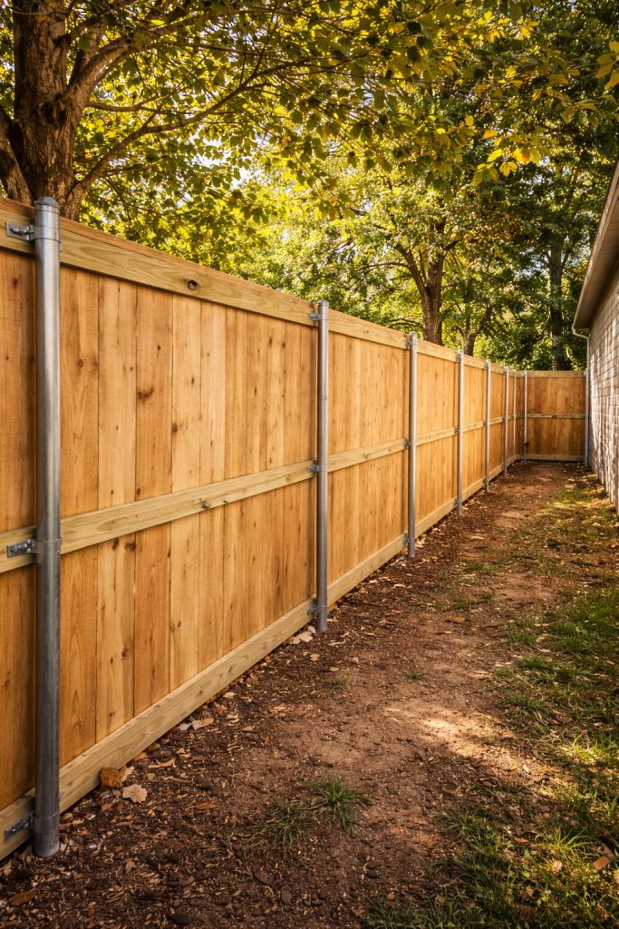 Pine Fence Installation – Covington LA Fence Contractor